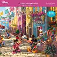 Cover image for Disney Dreams Collection by Thomas Kinkade Studios: 17-Month 2024-2025 Family Wall Calendar