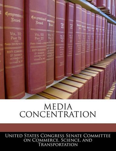 Cover image for Media Concentration