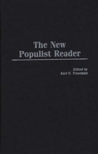 Cover image for The New Populist Reader