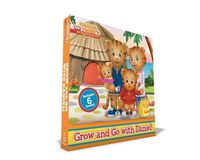 Cover image for Grow and Go with Daniel!: No Red Sweater for Daniel; Tiger Family Trip; Daniel Goes to the Carnival; Daniel Chooses to Be Kind; Daniel's First Babysitter; Daniel Has an Allergy
