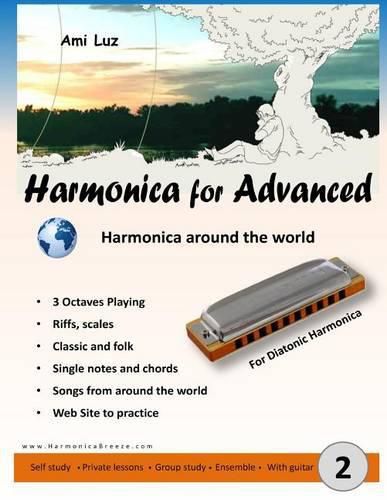 Cover image for Harmonica for Advanced: Harmonica around the world