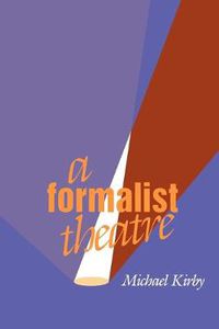 Cover image for A Formalist Theatre
