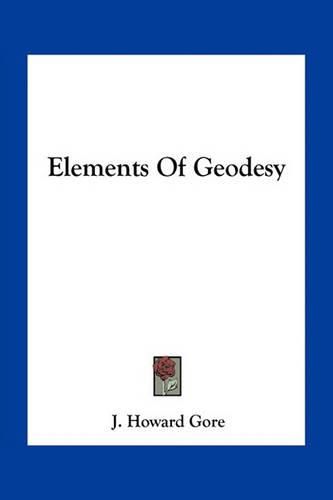 Cover image for Elements of Geodesy