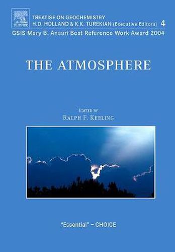 Cover image for The Atmosphere: Treatise on Geochemistry, Volume 4