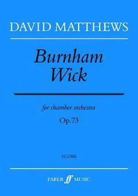 Cover image for Burnham Wick: (score)