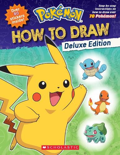 Cover image for Pokemon: How To Draw Deluxe Edition