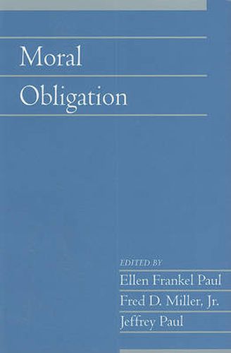 Moral Obligation: Volume 27, Part 2