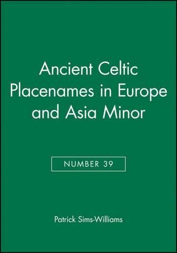 Cover image for Ancient Celtic Place-Names in Europe and Asia Minor