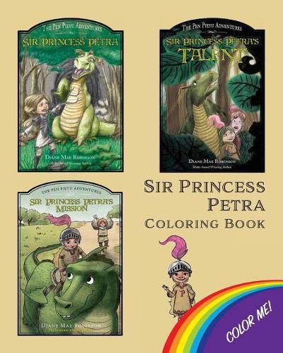 Cover image for Sir Princess Petra Coloring Book