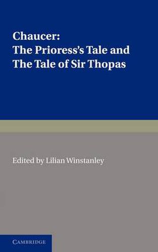 Cover image for The Prioress's Tale, The Tale of Sir Thopas