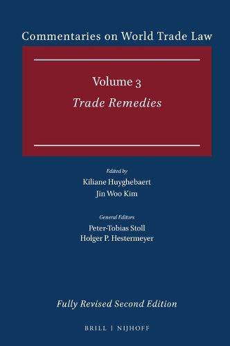 Cover image for Commentaries on World Trade Law: Volume 3