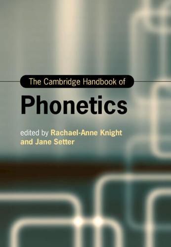 Cover image for The Cambridge Handbook of Phonetics