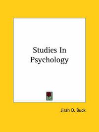 Cover image for Studies in Psychology