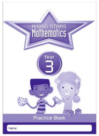 Cover image for Rising Stars Mathematics Year 3 Practice Book