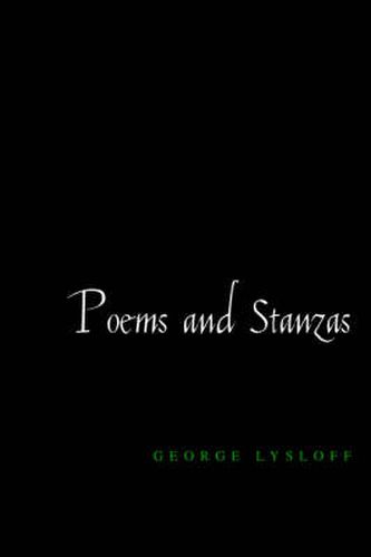 Cover image for Poems and Stanzas