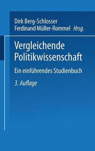 Cover image for Vergleichende Politikwissenschaft: Ein Einfuhrendes Studienhandbuch