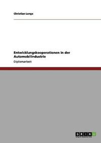 Cover image for Entwicklungskooperationen in der Automobilindustrie