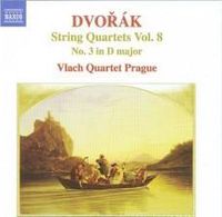 Cover image for Dvorak String Quartets Volume Eight