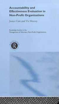 Cover image for Accountability and Effectiveness Evaluation in Nonprofit Organizations