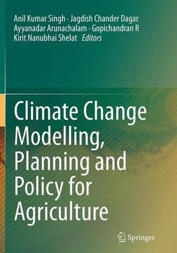 Cover image for Climate Change Modelling, Planning and Policy for Agriculture