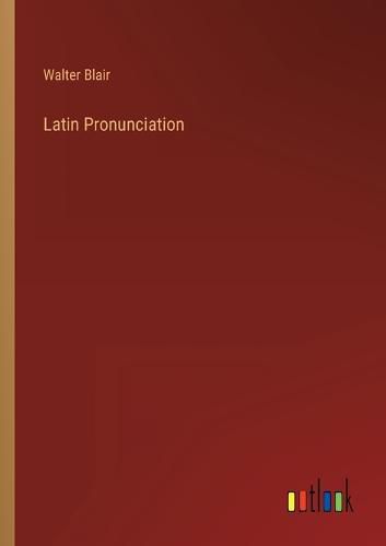Cover image for Latin Pronunciation