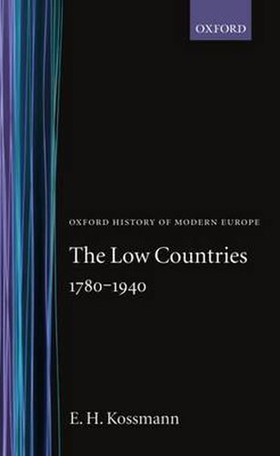 Cover image for The Low Countries, 1780-1940