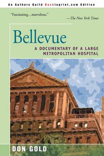 Cover image for Bellevue: A Documentary of a Large Metropolitan Hospital