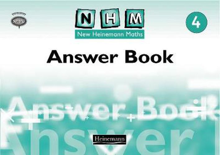 Cover image for New Heinemann Maths Yr4, Answer Book