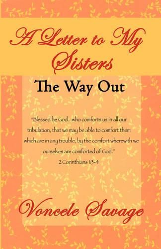 Cover image for A Letter to My Sisters: The Way Out