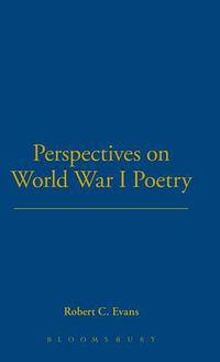 Cover image for Perspectives on World War I Poetry