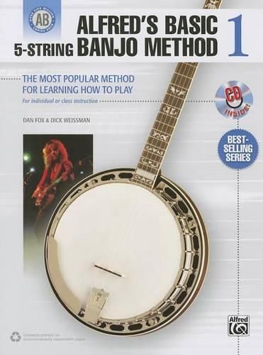 Cover image for Alfred's Basic 5-String Banjo Method 1