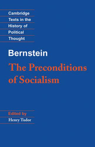 Cover image for Bernstein: The Preconditions of Socialism