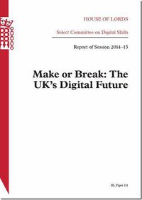 Cover image for Make or break: the UK's digital future