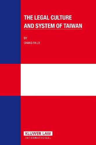 Cover image for The Legal Culture and System of Taiwan