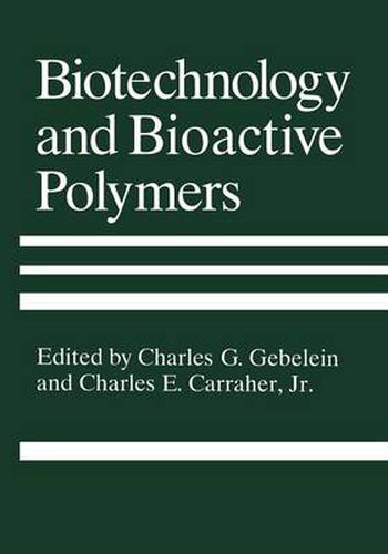 Cover image for Biotechnology and Bioactive Polymers