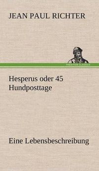 Cover image for Hesperus Oder 45 Hundposttage