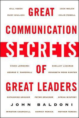 Cover image for Great Communication Secrets of Great Leaders