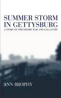 Cover image for Summer Storm in Gettysburg: A Story of Friendship, War, and Galantry