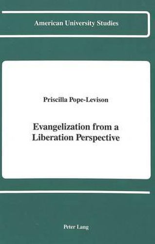 Cover image for Evangelization from a Liberation Perspective