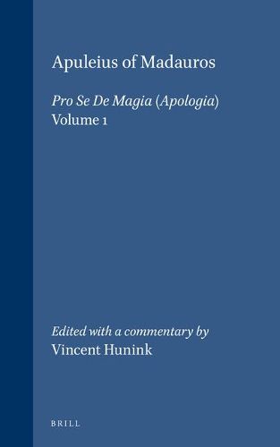 Cover image for Apuleius of Madauros, Pro se de magia (2 vols.): A New Edition with Commentary