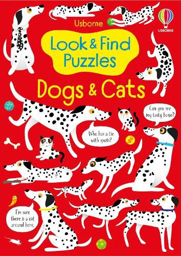 Cover image for Look and Find Puzzles Dogs and Cats