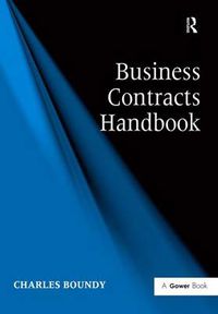 Cover image for Business Contracts Handbook