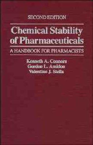 Cover image for Chemical Stability of Pharmaceuticals: A Handbook for Pharmacists