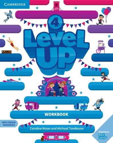 Cover image for Level Up Level 4 Workbook with Online Resources and My Home Booklet