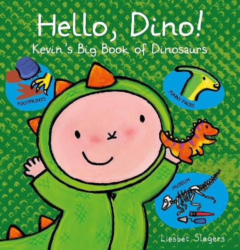 Cover image for Hello, Dino! Kevin's Big Book of Dinosaurs