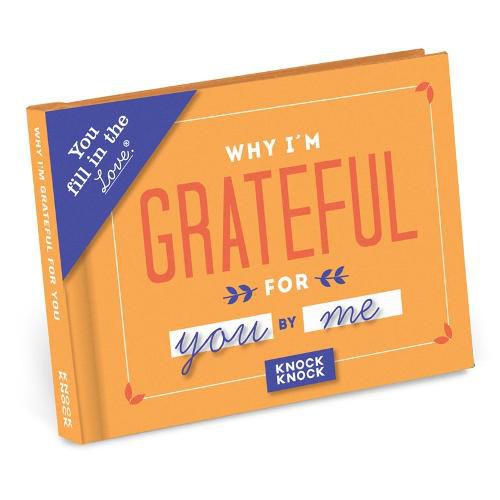 Cover image for Knock Knock Why I"m Grateful for You Fill in the Love Journal