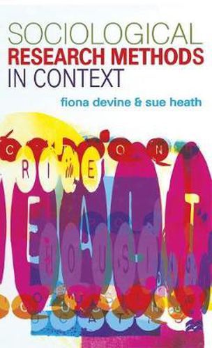 Cover image for Sociological Research Methods in Context