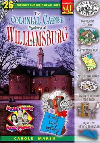 Cover image for The Colonial Caper Mystery at Williamsburg