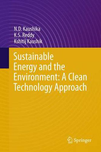 Cover image for Sustainable Energy and the Environment: A Clean Technology Approach