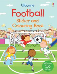 Cover image for Football Sticker and Colouring Book